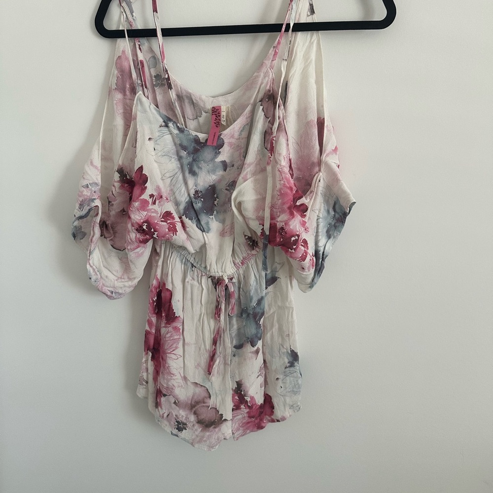 Floral Women's Romper